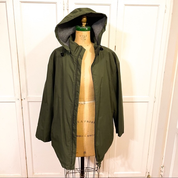 Burberry Green Hooded Jacket - Picture 3 of 16